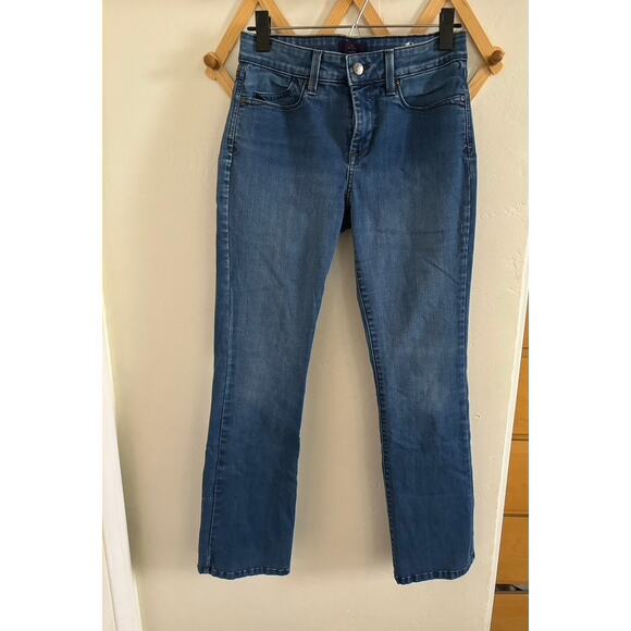 Not Your Daughter's Jeans 4 Petite Mini Boot Blue Denim - Picture 2 of 7